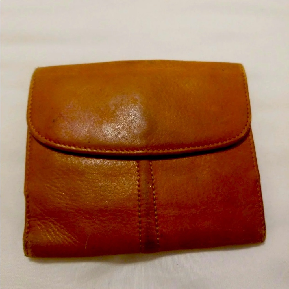RARE Vintage Antique Gucci Brown Leather Wallet